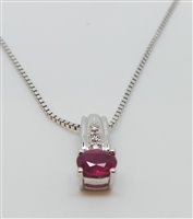 Anhänger Bliss Dame in Gold Rubino 0.41 Ct -BLISS - -BLISS